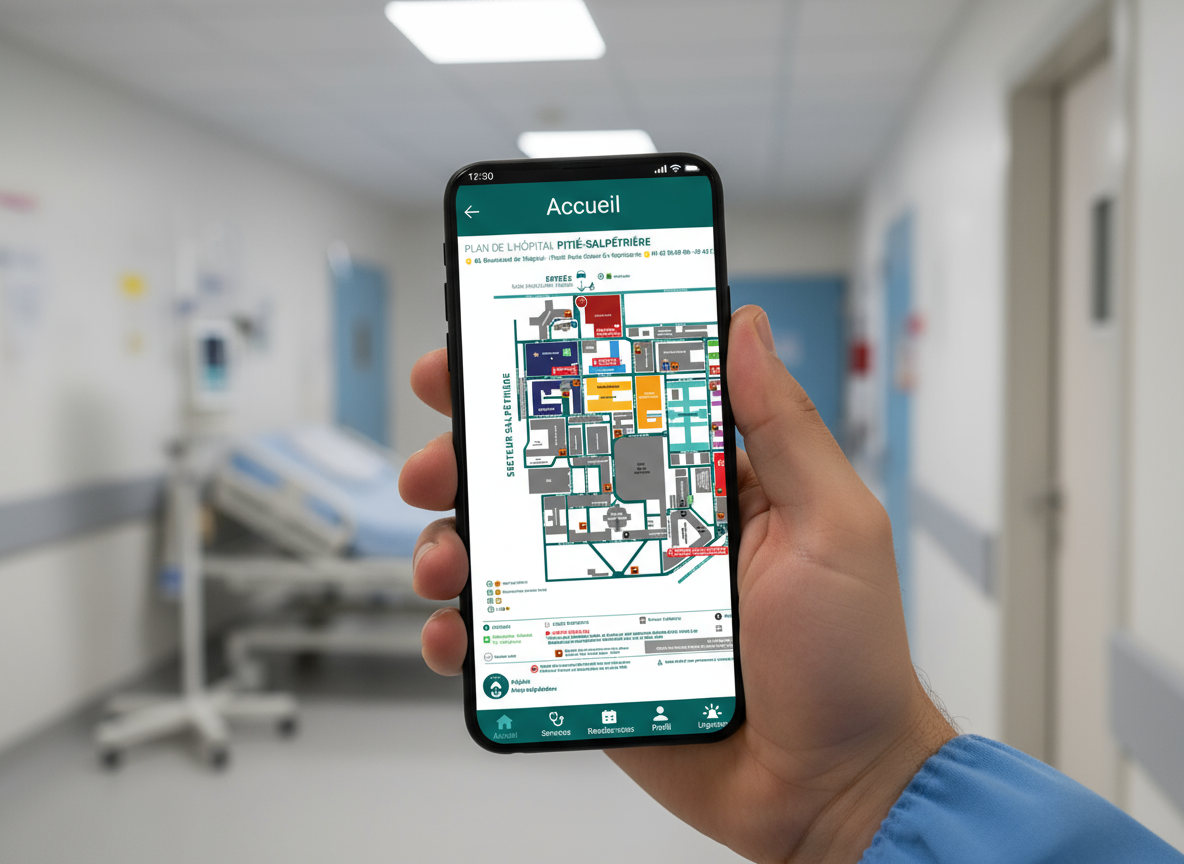 APPLICATION MOBILE AP-HP DE LOCALISATION